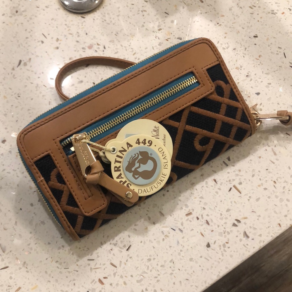 Leather Clutch Wallet